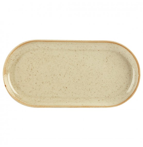 Seasons Wheat Narrow Oval Plate